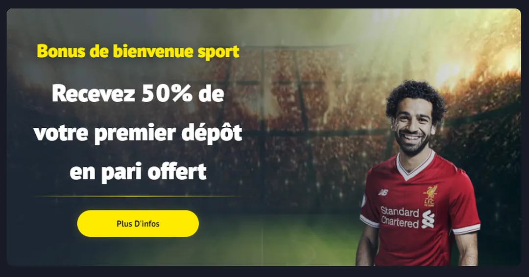 Yonibet bonus de bienvenue pari sportif